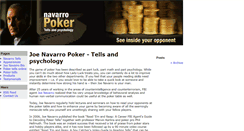 Desktop Screenshot of navarropoker.com